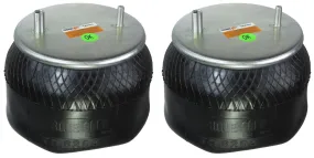 2 pack of TORQUE Trailer Air Spring Bag (Replaces Firestone 8204, Firestone W01-358-8204, Goodyear 1R12-522, Triangle 8484, Holland 905-57-173) (2 x TR8204)