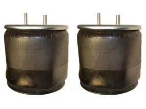 2 pack of TORQUE Trailer Air Spring Bag (Replaces Firestone 8749, Firestone W01-358-8749, Goodyear 1R13-153) (2 x TR8749)