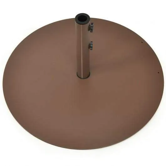 29.5 Inches Outdoor Steel Market Umbrella Base Stand for Backyard and Poolside