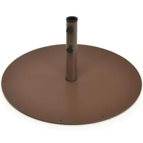 29.5 Inches Outdoor Steel Market Umbrella Base Stand for Backyard and Poolside
