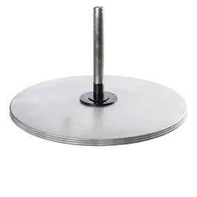 550Lb Galvanized Steel Plate Stack by Frankford Umbrella