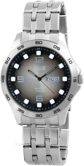 Affordable Stainless Steel Watch Belt 48-S3455-BK_K0006868