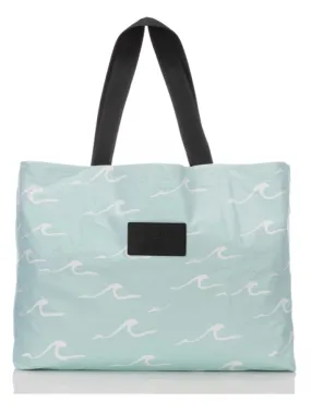 ALOHA Seaside Holo Holo Reversible Tote in LeMU Blue
