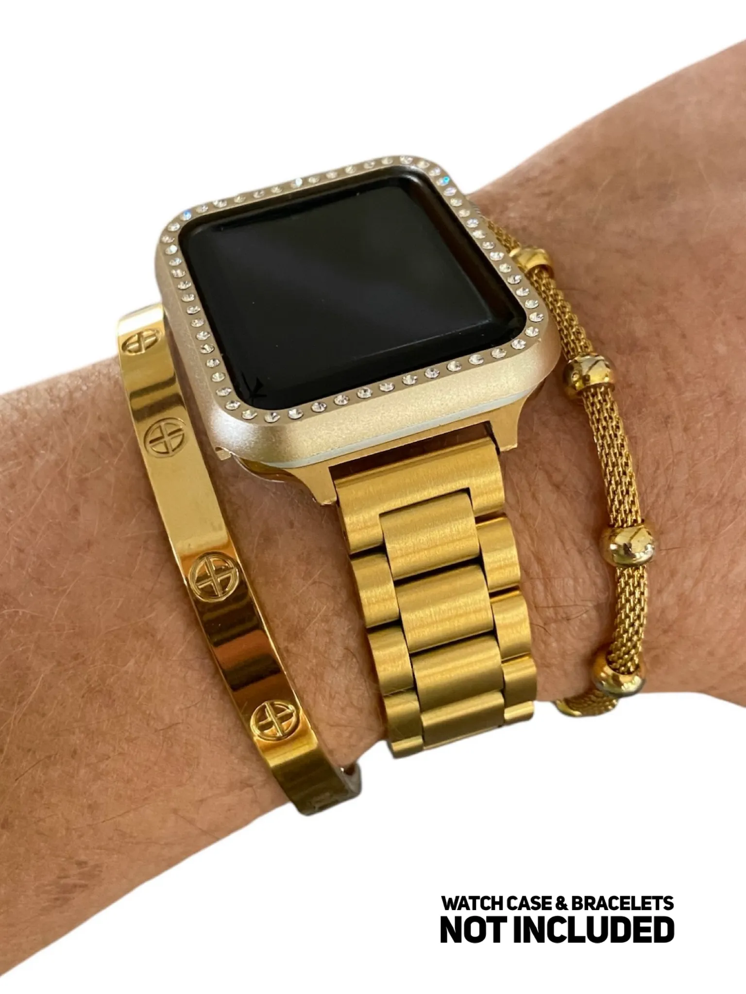 Apple Watch Band 3 Link Stainless Watchband