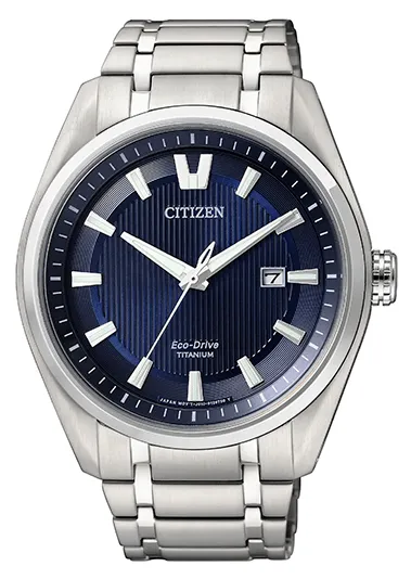 AW1240-57L - Mens Titanium Eco-Drive Watch
