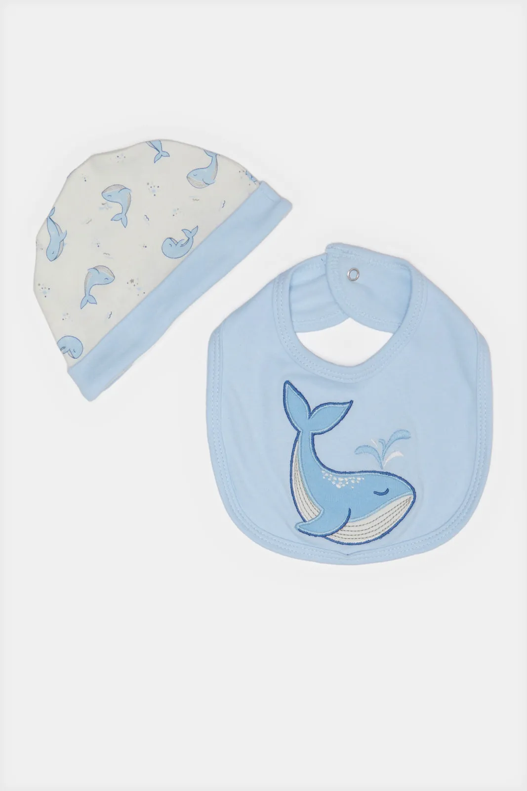 Baby Blue Sleepsuit Gift Set (3 Piece)