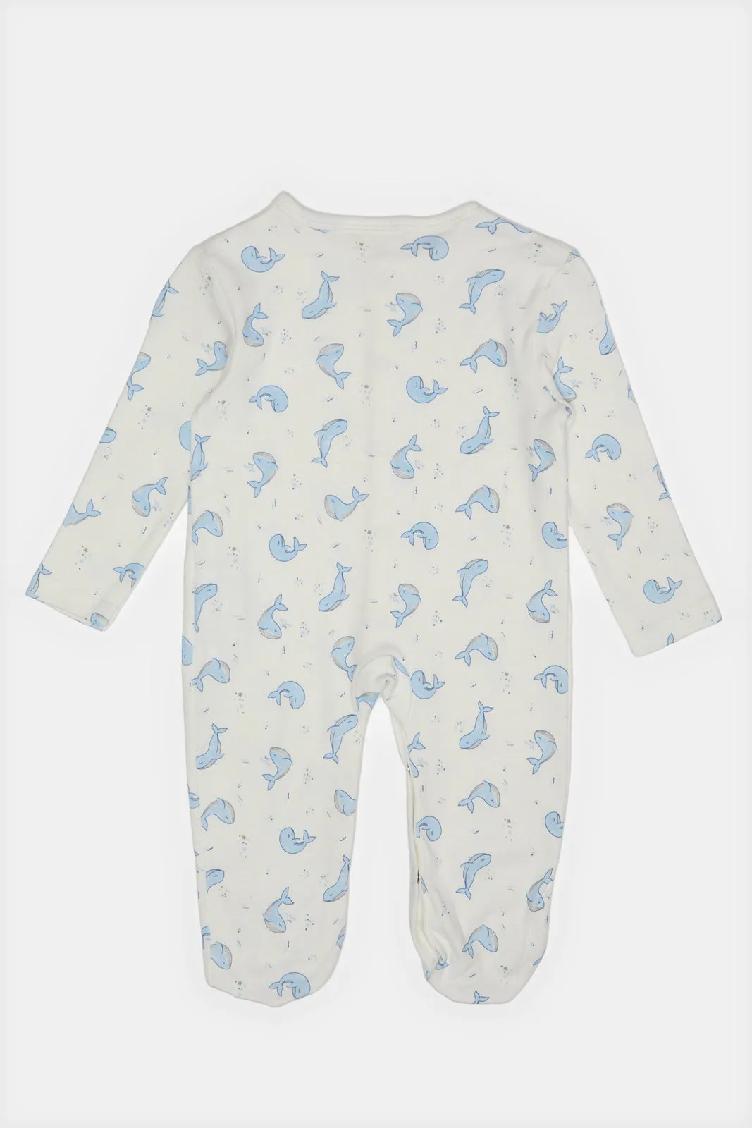Baby Blue Sleepsuit Gift Set (3 Piece)