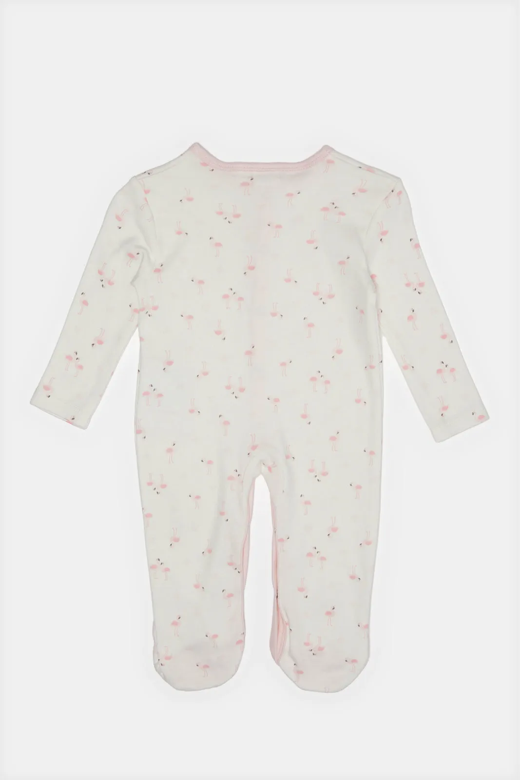 Baby Pink Sleepsuit Gift Set (3 Piece)