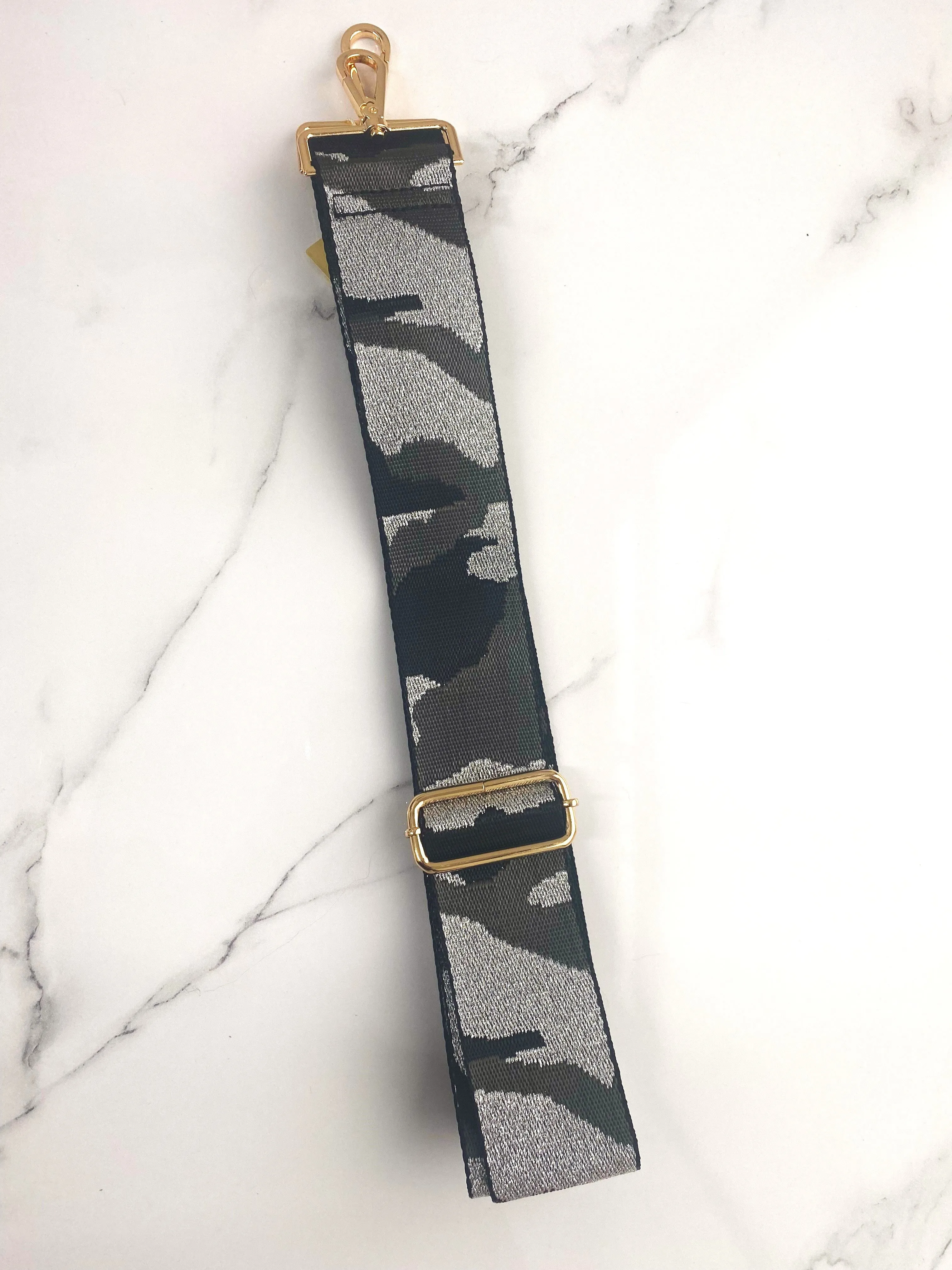 Bag Strap 2  - Grey Camo