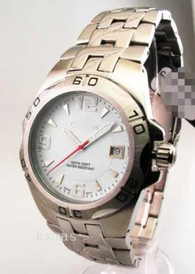 Bargain Elegant Stainless Steel Replacement Watch Band CA301149SSDW_K0029955