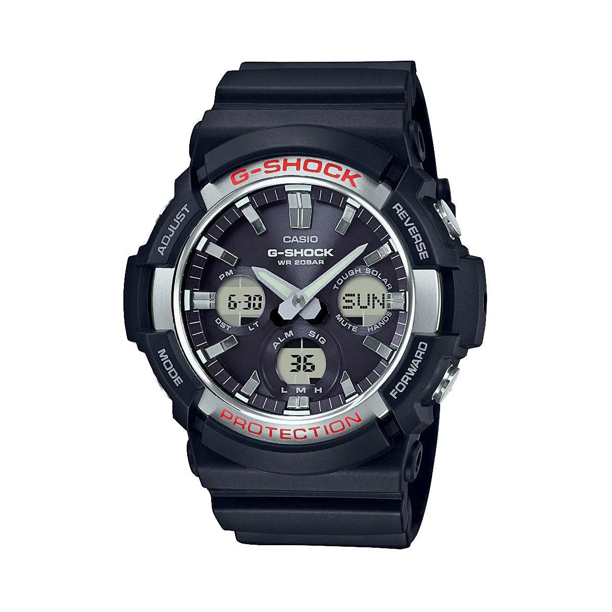 Black / Silver - Tough Solar - GAS100-1A