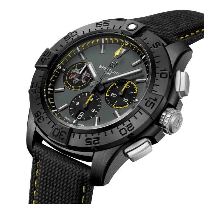 Breitling Avenger B01 Chronograph 44  Black Ceramic Men's Watch