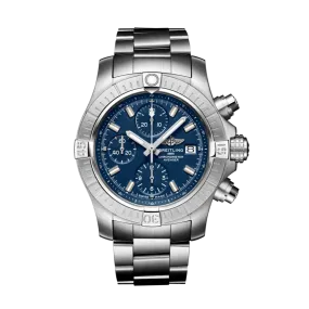 Breitling Avenger Watch with Blue Dial, 43mm