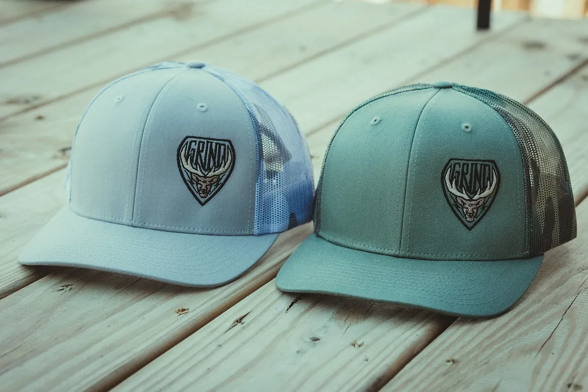 Buck Head - Camo Mesh Trucker Caps