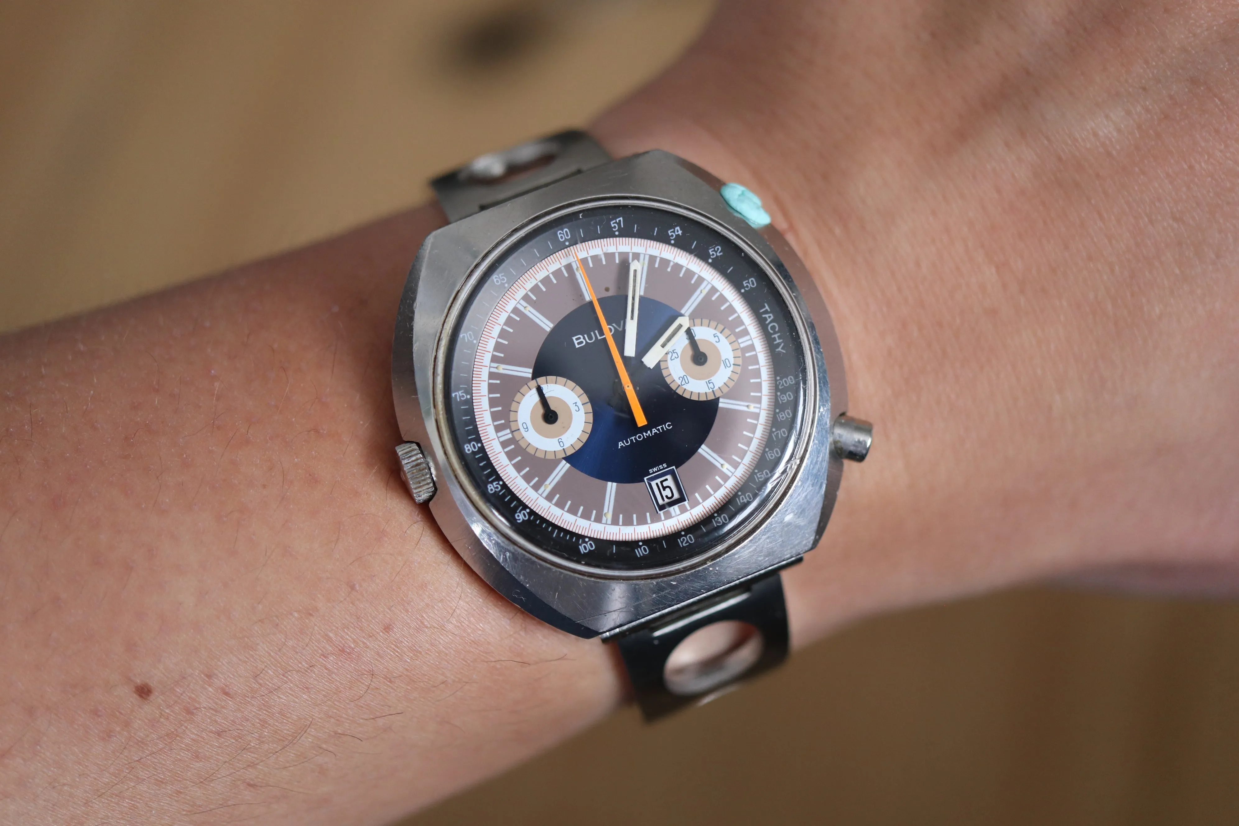 Bulova Chrono-Matic Caliber 11 Automatic Watch