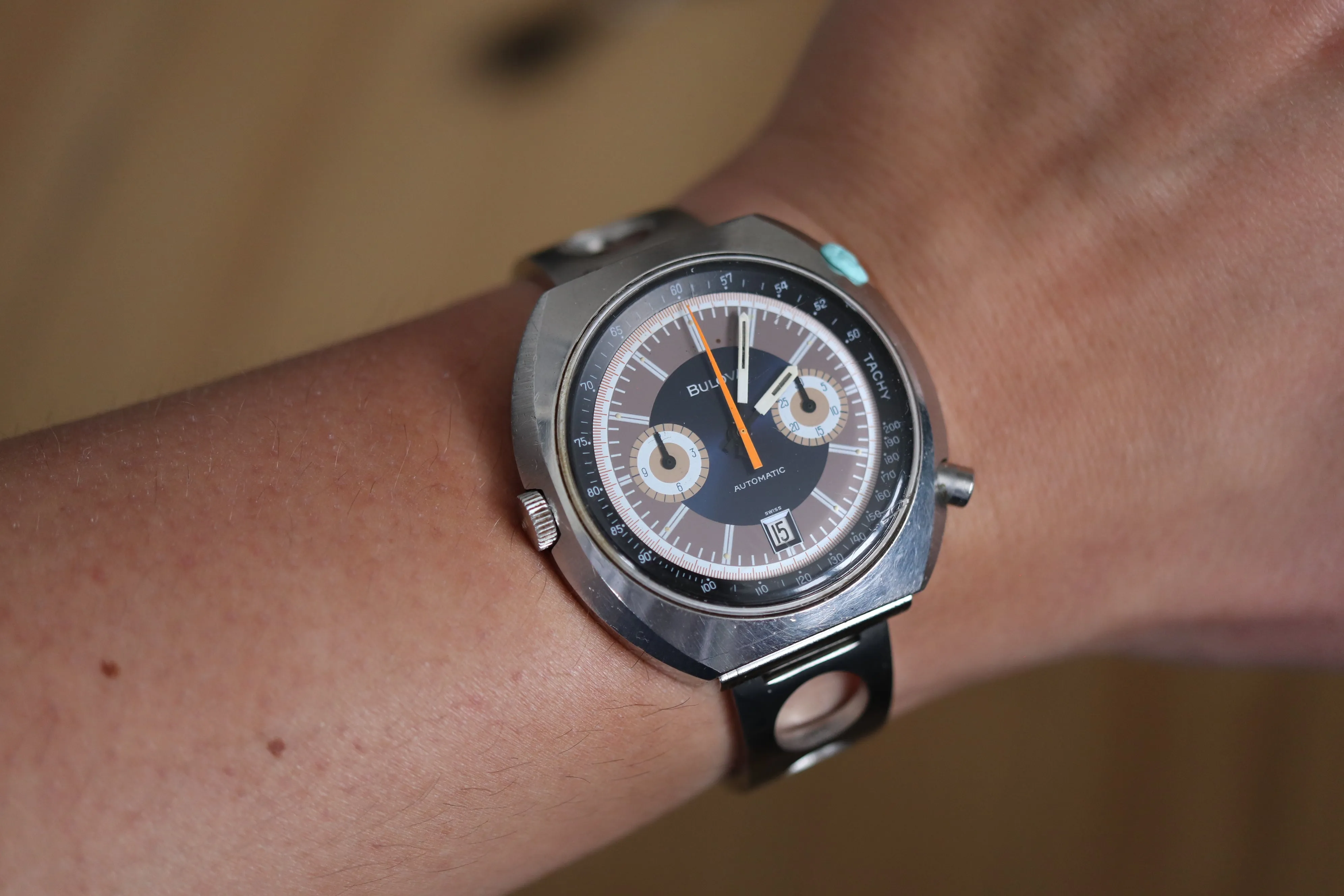 Bulova Chrono-Matic Caliber 11 Automatic Watch