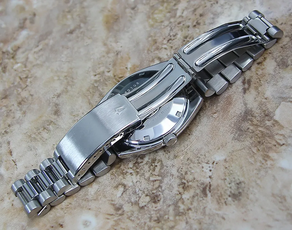 Bulova N9 Swiss Made Day Date Auto Mens 36mm 1975 Watch