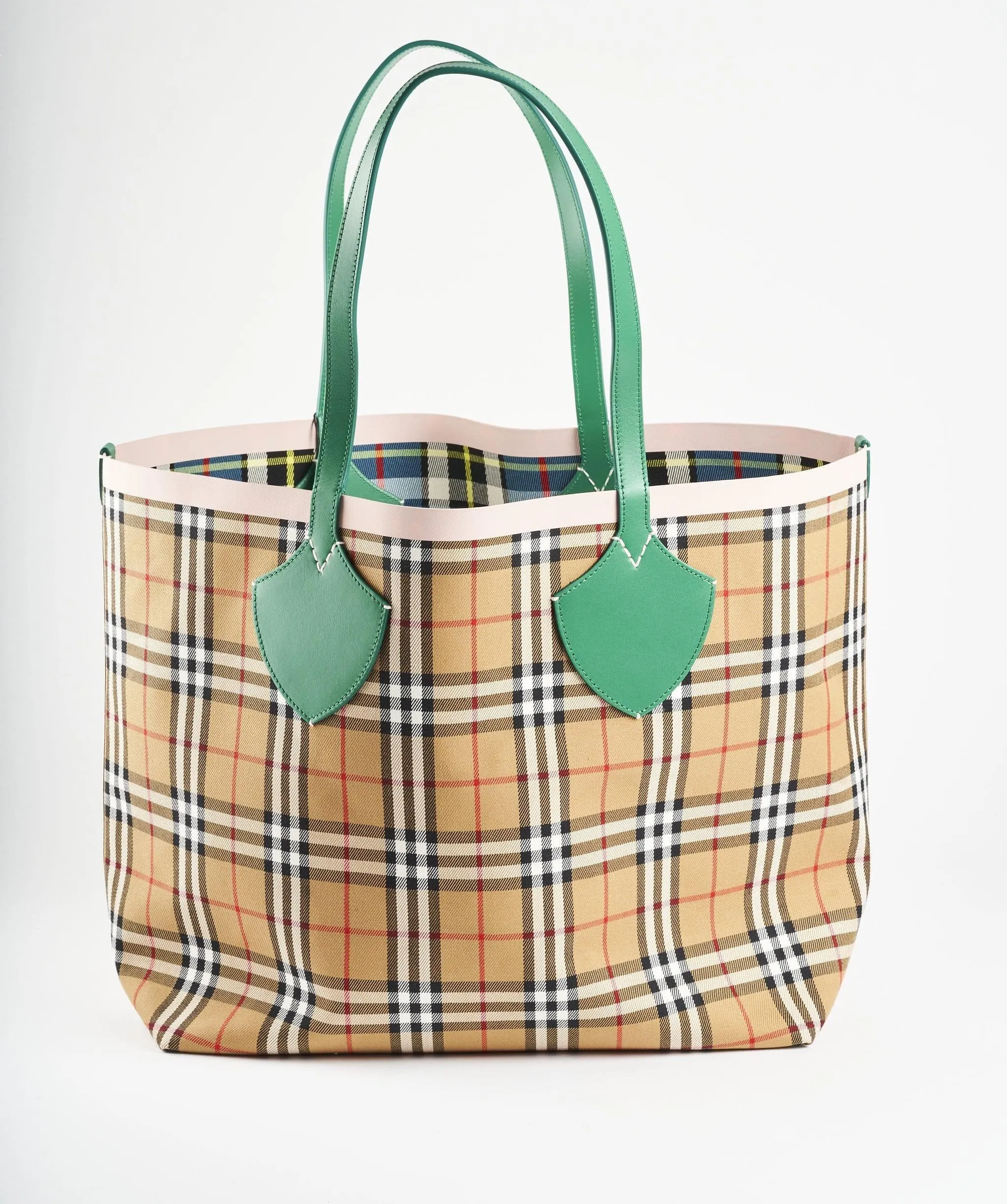 Burberry XL reversible tote