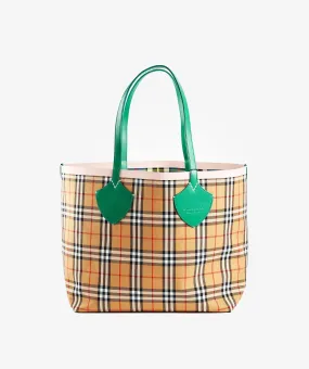 Burberry XL reversible tote