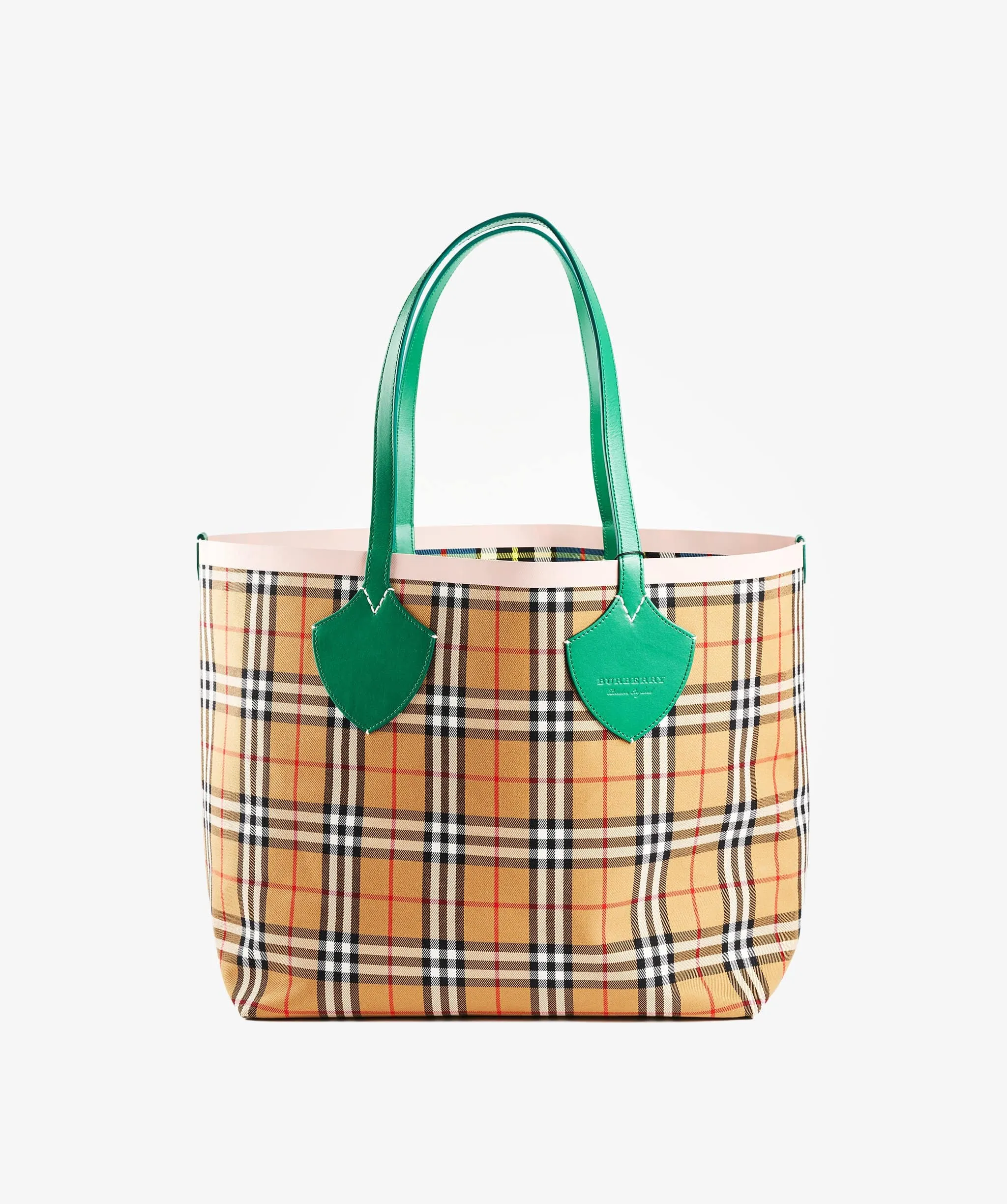 Burberry XL reversible tote