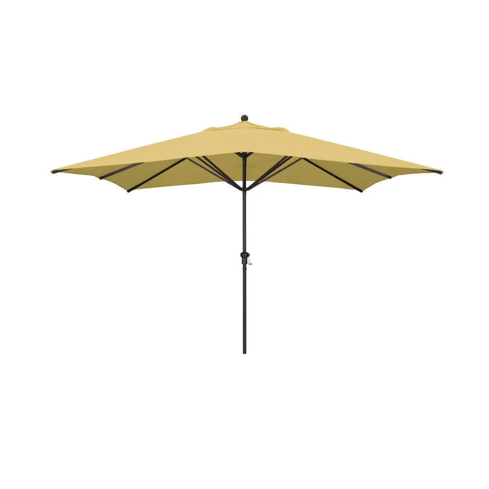 California Umbrella 11' Tahoe Series Patio Umbrella With Bronze Aluminum Pole Aluminum Ribs  Crank Lift With Sunbrella Fabric