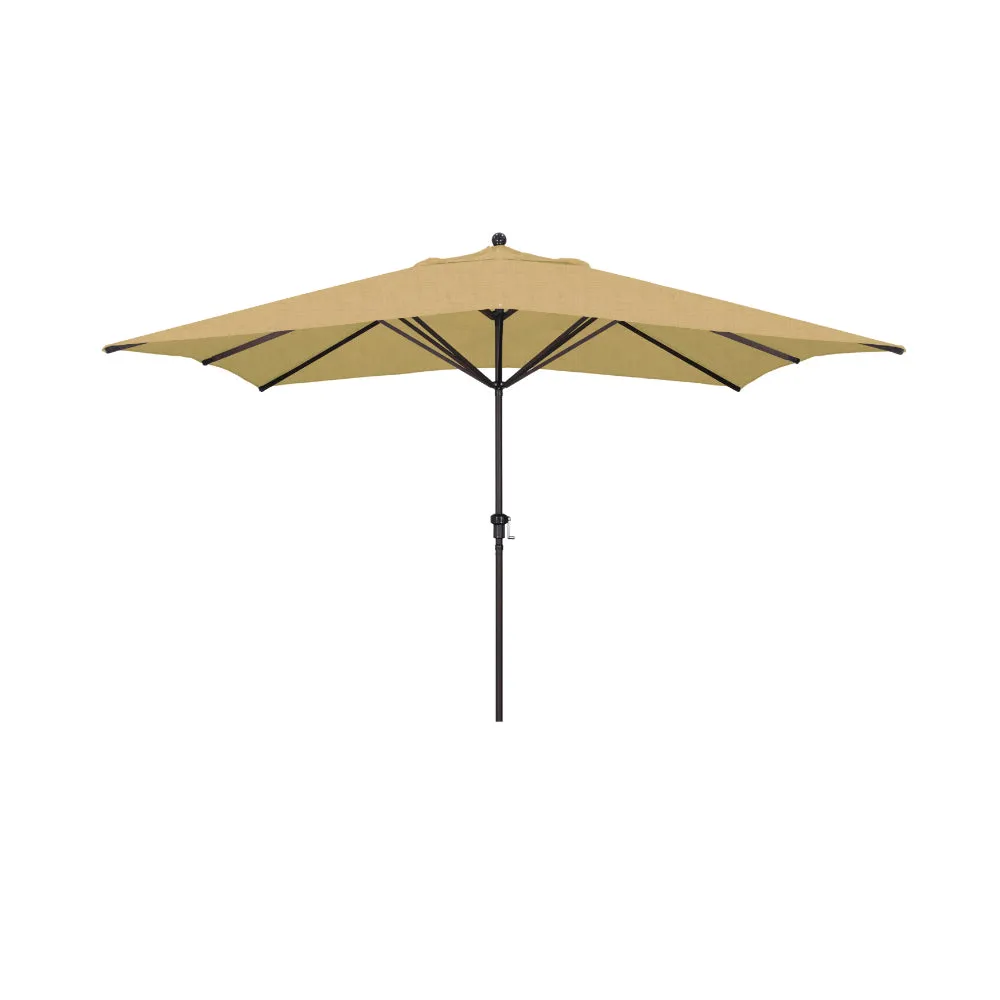 California Umbrella 11' Tahoe Series Patio Umbrella With Bronze Aluminum Pole Aluminum Ribs  Crank Lift With Sunbrella Fabric