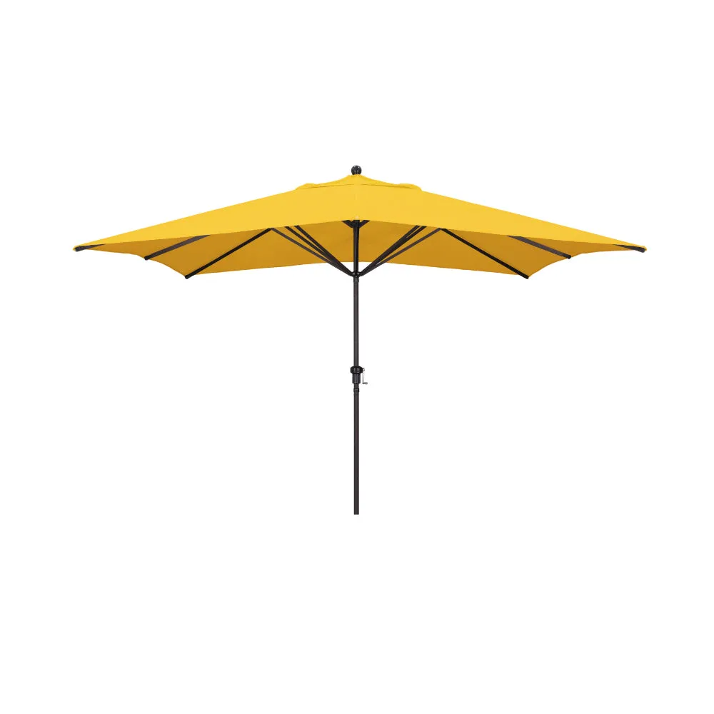 California Umbrella 11' Tahoe Series Patio Umbrella With Bronze Aluminum Pole Aluminum Ribs  Crank Lift With Sunbrella Fabric