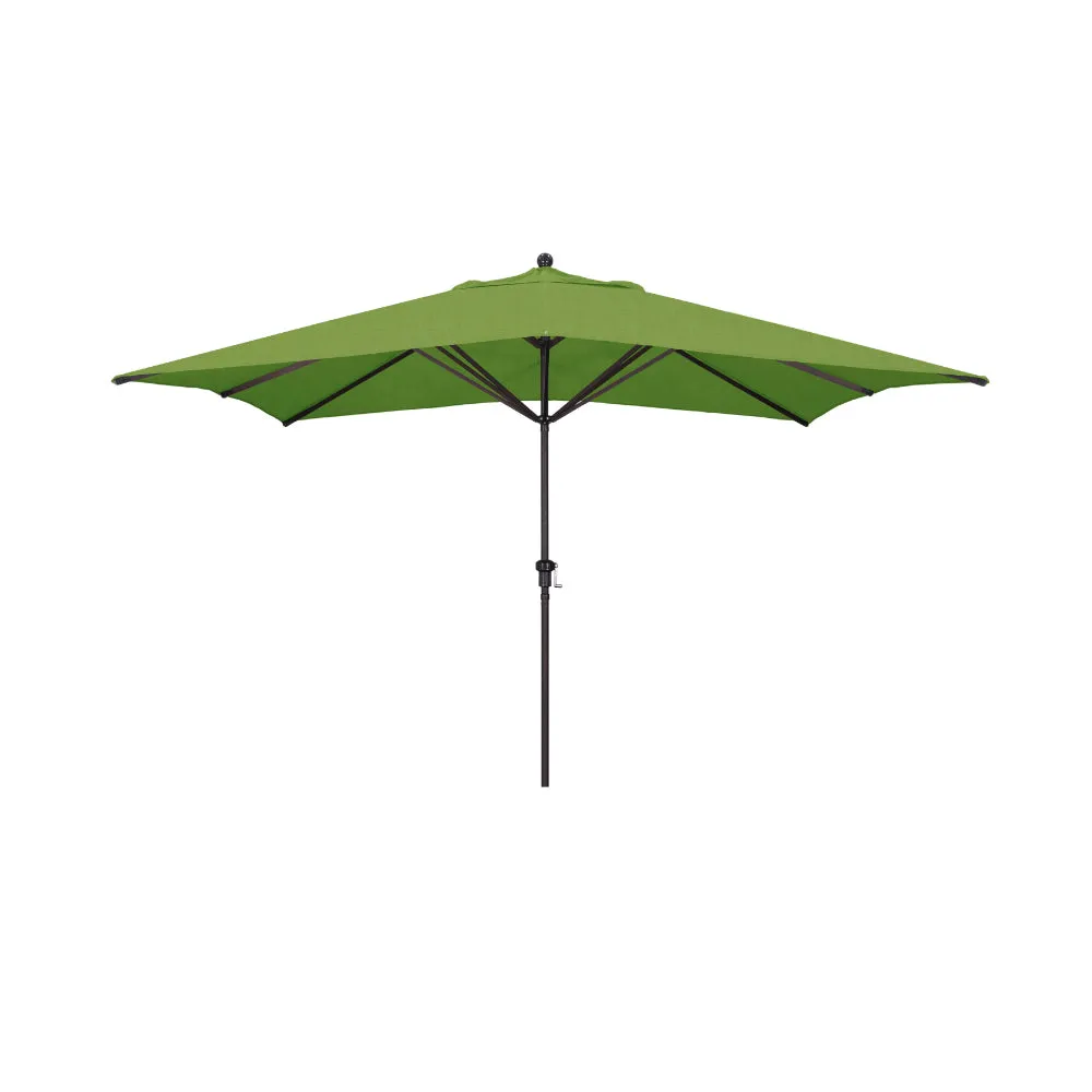 California Umbrella 11' Tahoe Series Patio Umbrella With Bronze Aluminum Pole Aluminum Ribs  Crank Lift With Sunbrella Fabric