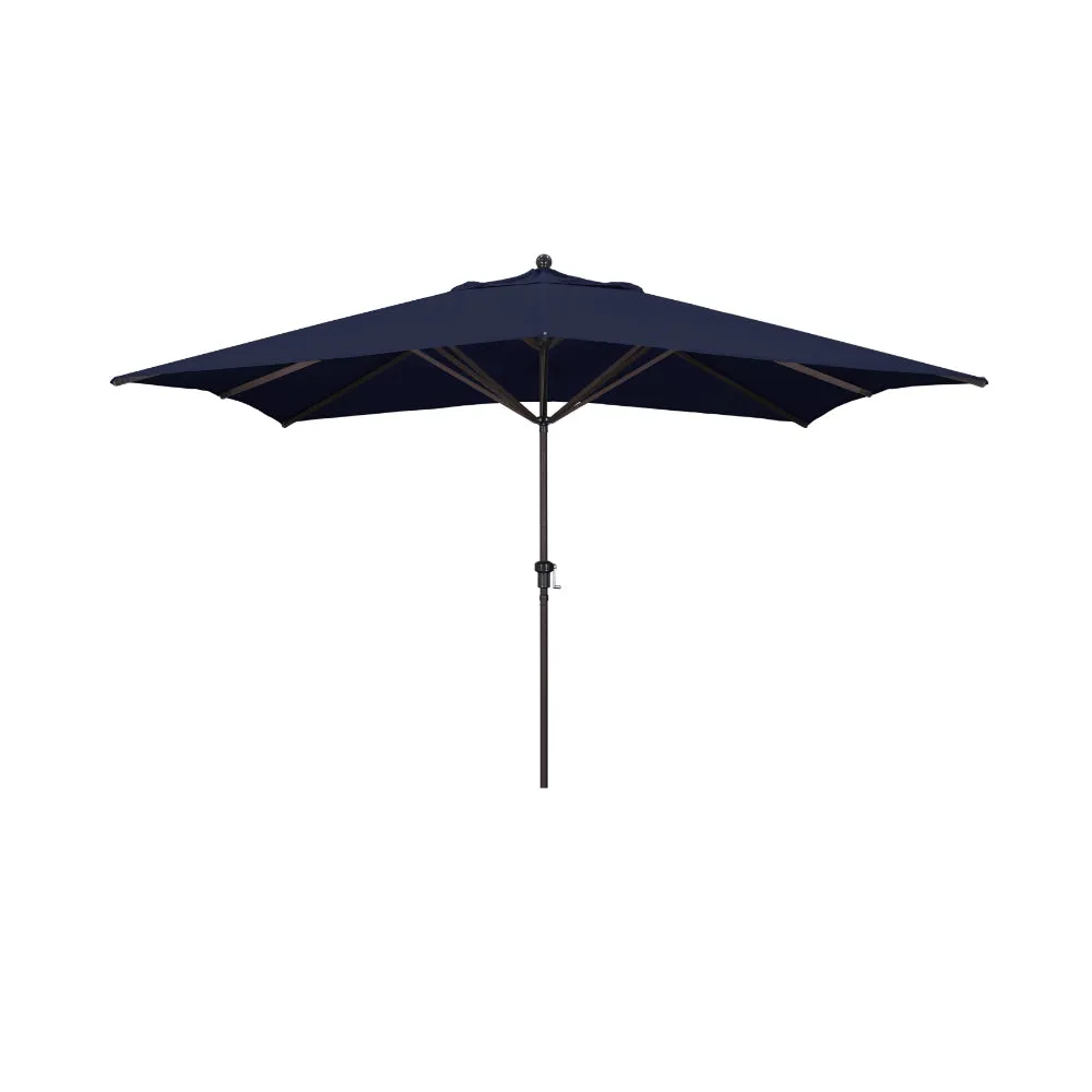California Umbrella 11' Tahoe Series Patio Umbrella With Bronze Aluminum Pole Aluminum Ribs  Crank Lift With Sunbrella Fabric