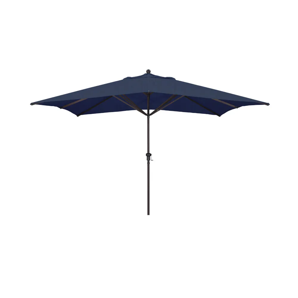 California Umbrella 11' Tahoe Series Patio Umbrella With Bronze Aluminum Pole Aluminum Ribs  Crank Lift With Sunbrella Fabric