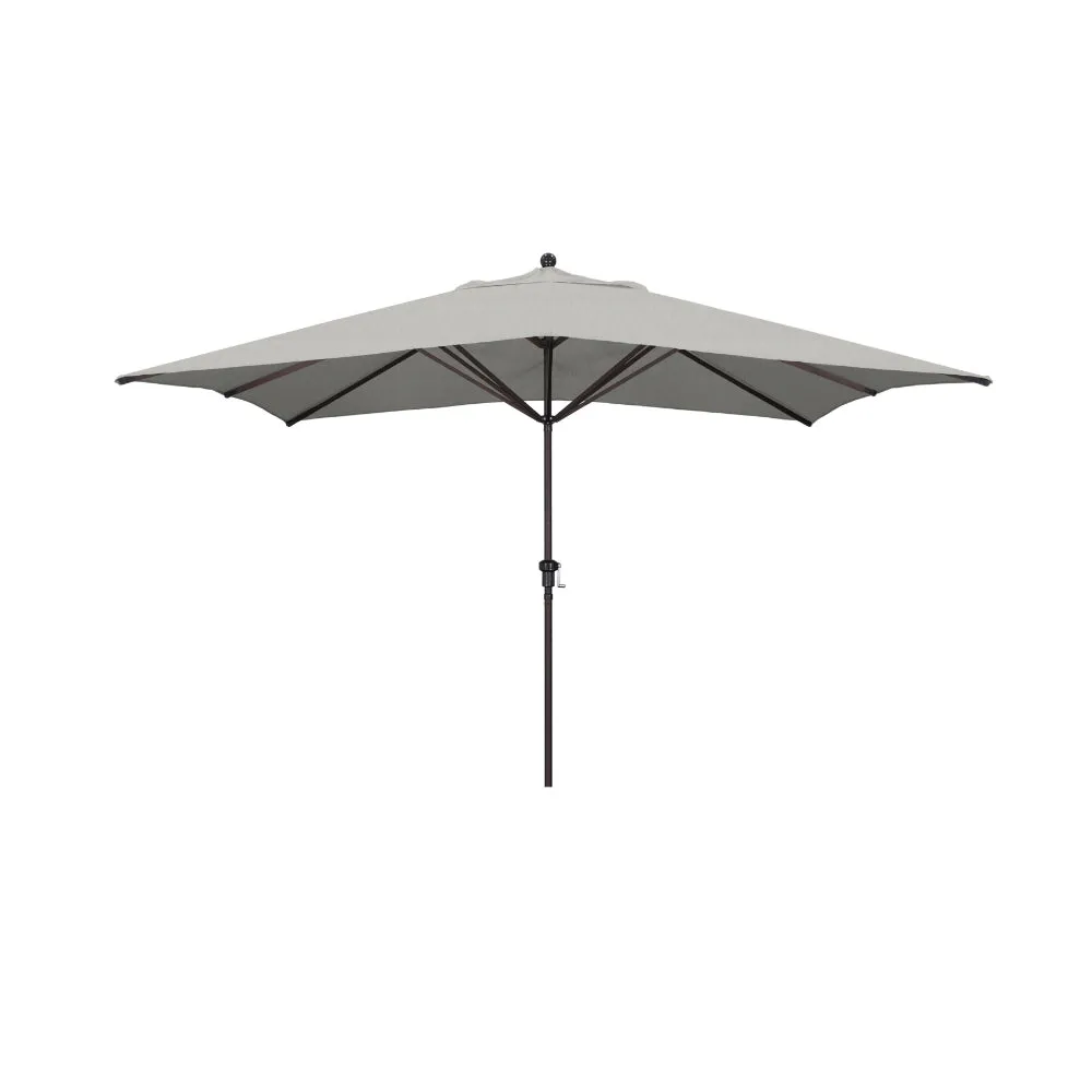 California Umbrella 11' Tahoe Series Patio Umbrella With Bronze Aluminum Pole Aluminum Ribs  Crank Lift With Sunbrella Fabric
