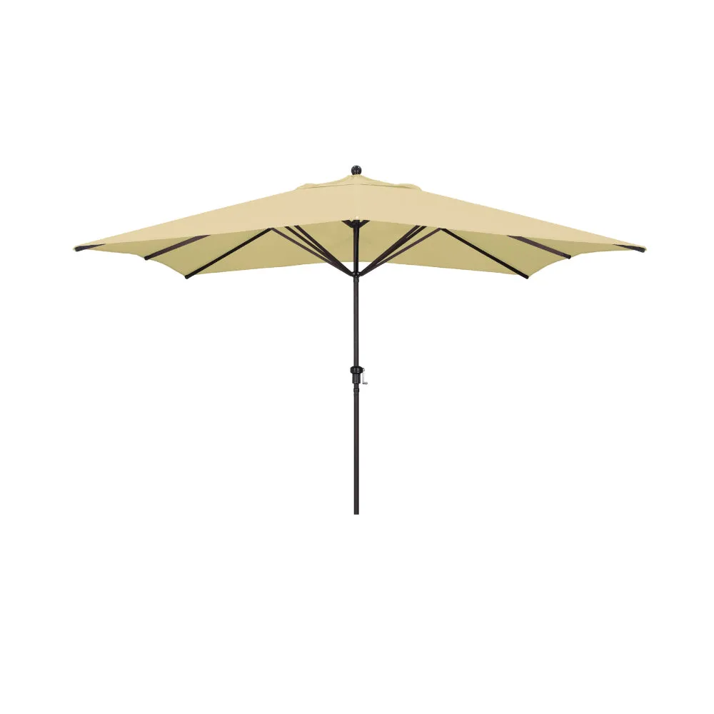 California Umbrella 11' Tahoe Series Patio Umbrella With Bronze Aluminum Pole Aluminum Ribs  Crank Lift With Sunbrella Fabric
