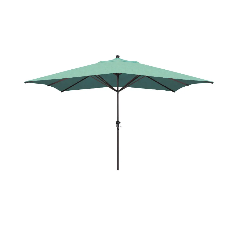 California Umbrella 11' Tahoe Series Patio Umbrella With Bronze Aluminum Pole Aluminum Ribs  Crank Lift With Sunbrella Fabric