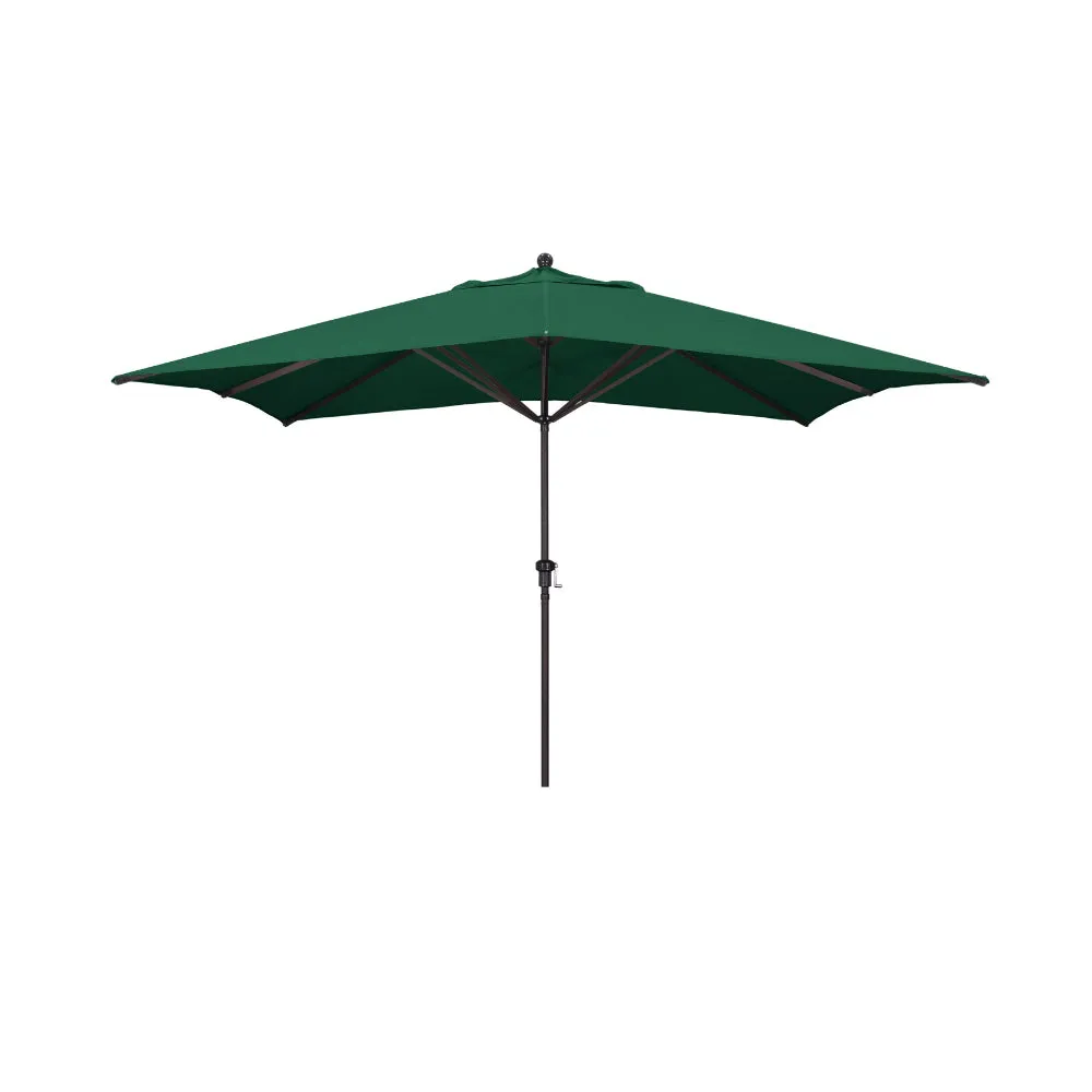 California Umbrella 11' Tahoe Series Patio Umbrella With Bronze Aluminum Pole Aluminum Ribs  Crank Lift With Sunbrella Fabric