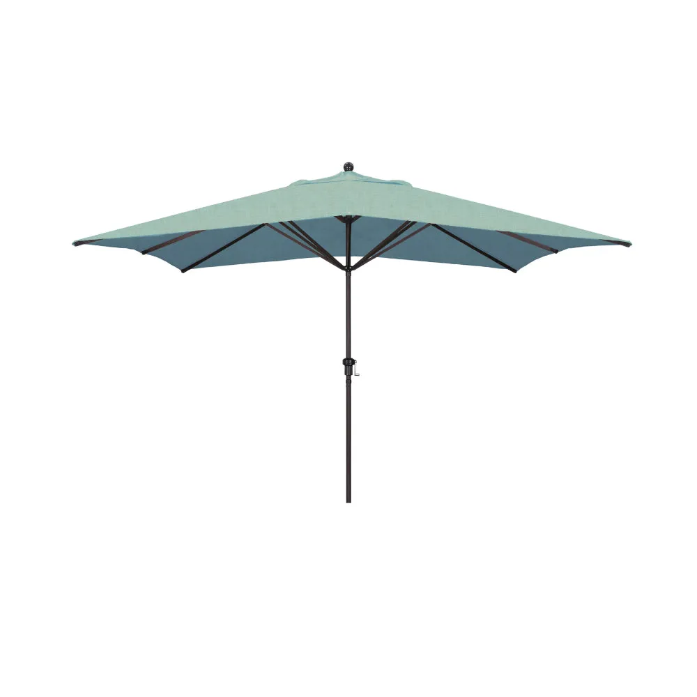 California Umbrella 11' Tahoe Series Patio Umbrella With Bronze Aluminum Pole Aluminum Ribs  Crank Lift With Sunbrella Fabric