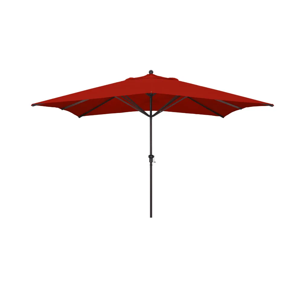 California Umbrella 11' Tahoe Series Patio Umbrella With Bronze Aluminum Pole Aluminum Ribs  Crank Lift With Sunbrella Fabric