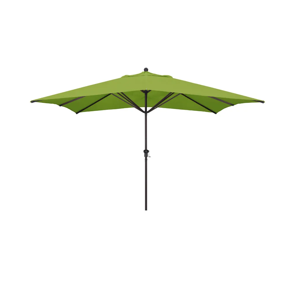 California Umbrella 11' Tahoe Series Patio Umbrella With Bronze Aluminum Pole Aluminum Ribs  Crank Lift With Sunbrella Fabric