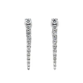 Canadian Diamond Icicle Earrings