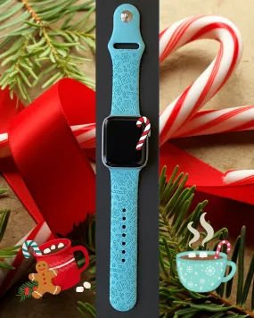 Candy Cane Watch Band For Apple Watch