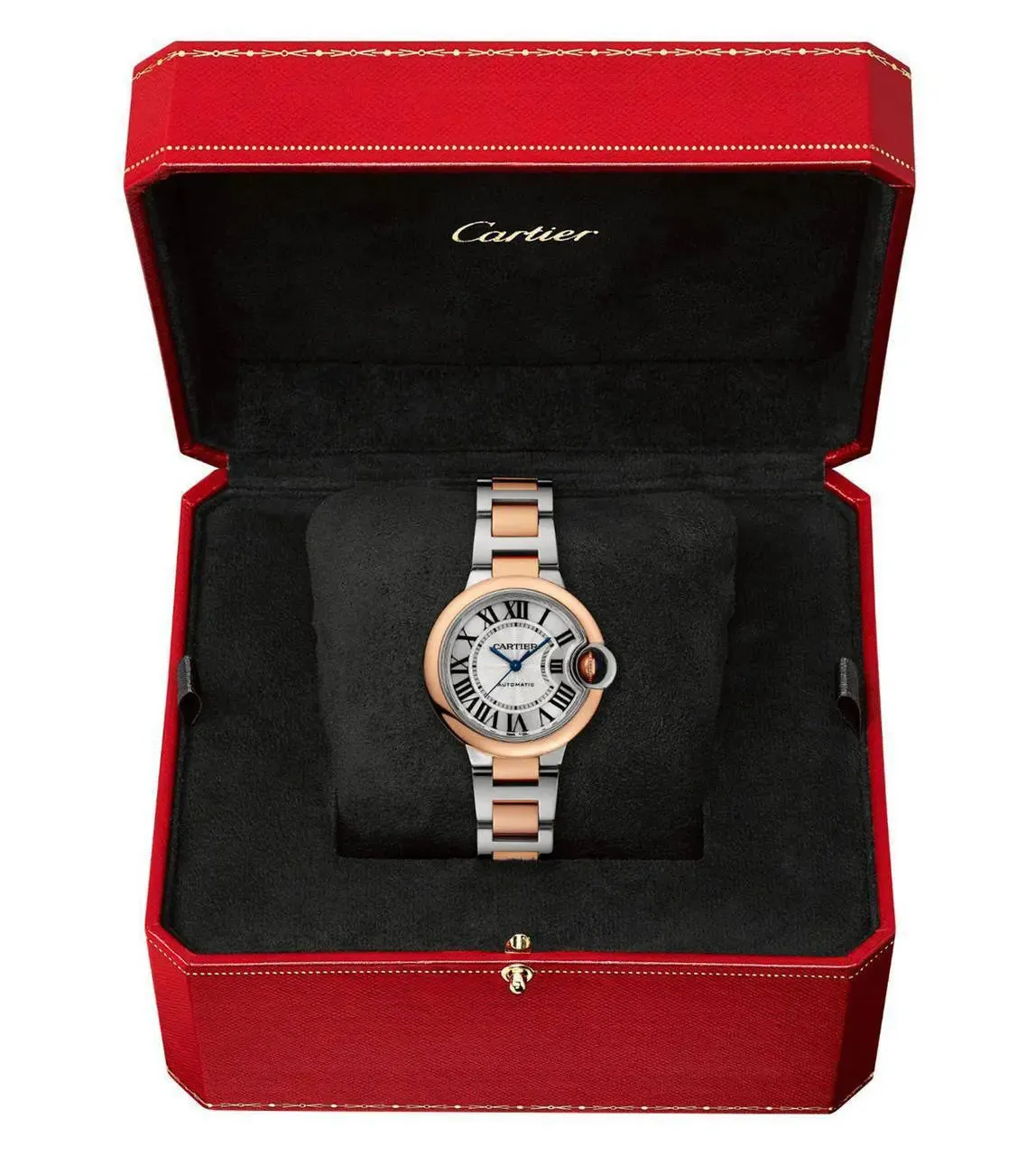 Cartier Ballon Bleu 33mm Women's Watch - Two-Tone Stainless Steel | W69012Z4 | 7AAA Premium Collection