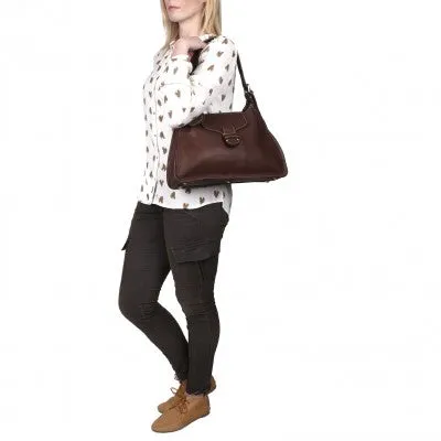 CINTA LEATHER SHOULDER BAG