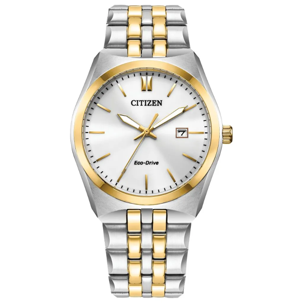 CITIZEN Eco-Drive Corso Mens Watch Stainless Steel