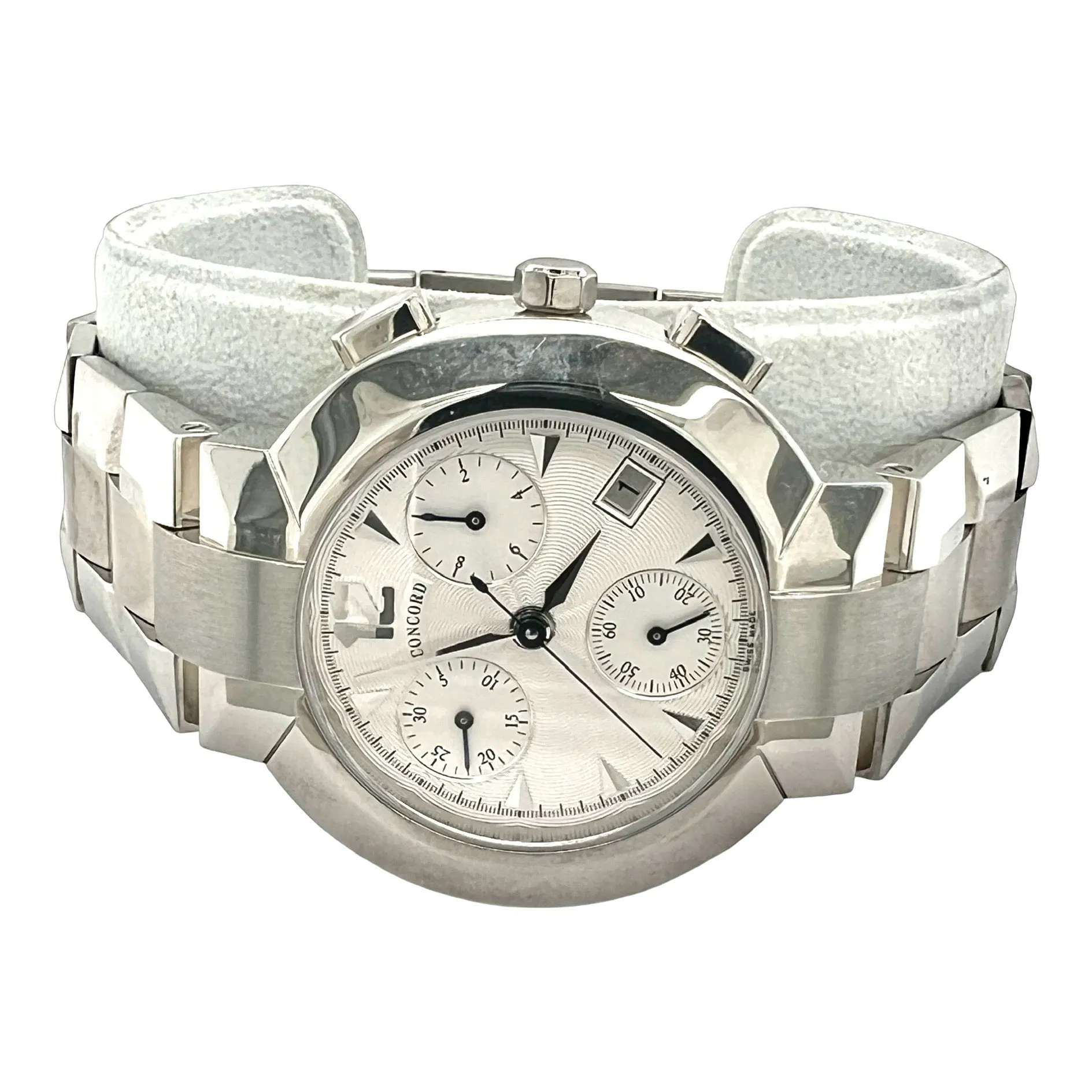 Concord La Scala Chronograph Watch Stainless Steel 38 mm C1
