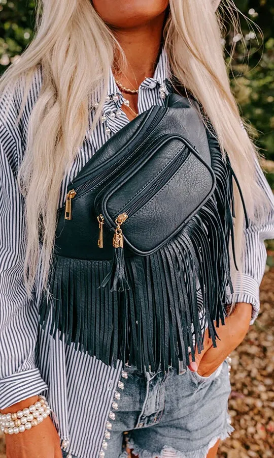 Cowgirl Fringe Tassel Bum Bag