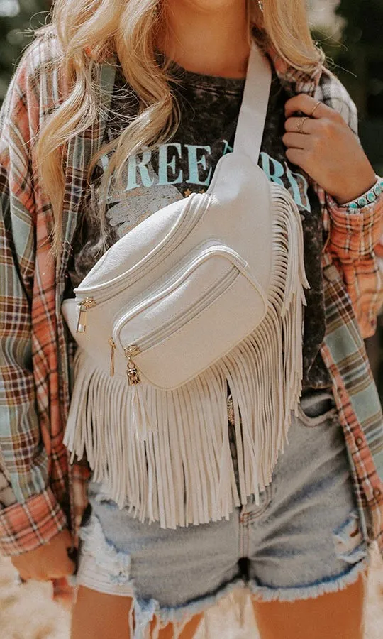 Cowgirl Fringe Tassel Bum Bag