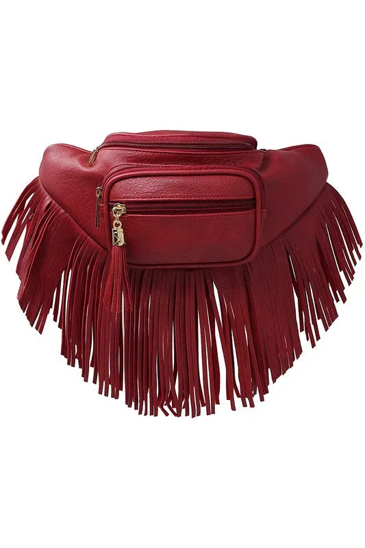 Cowgirl Fringe Tassel Bum Bag