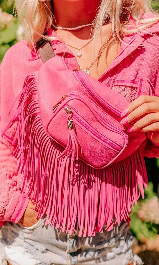 Cowgirl Fringe Tassel Bum Bag
