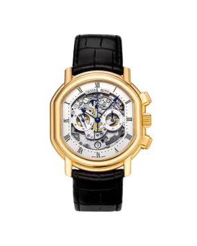 Daniel Roth Academie Masters Chronograph 18K Yellow Gold Men's Watch