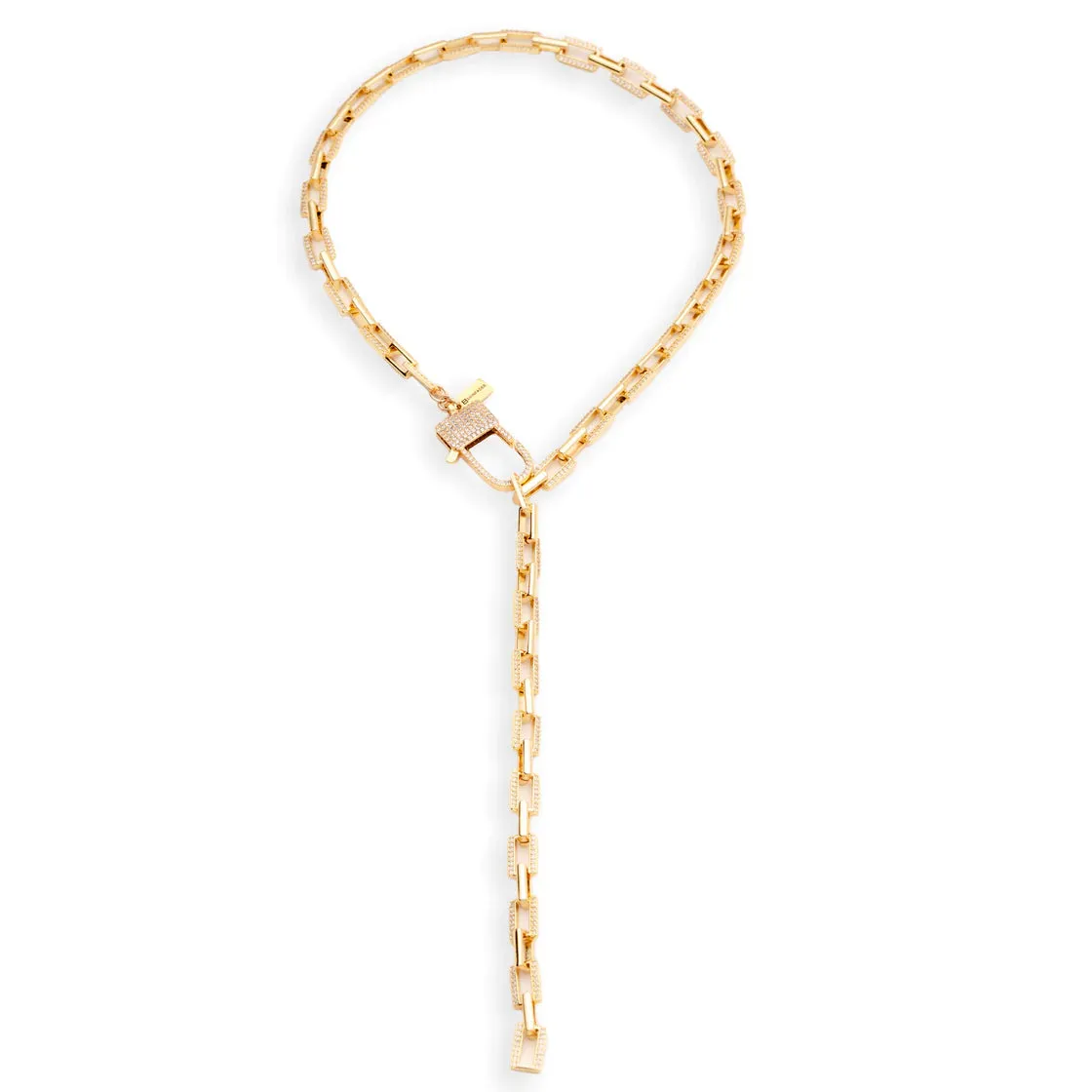 Deco Drop Lariat Necklace