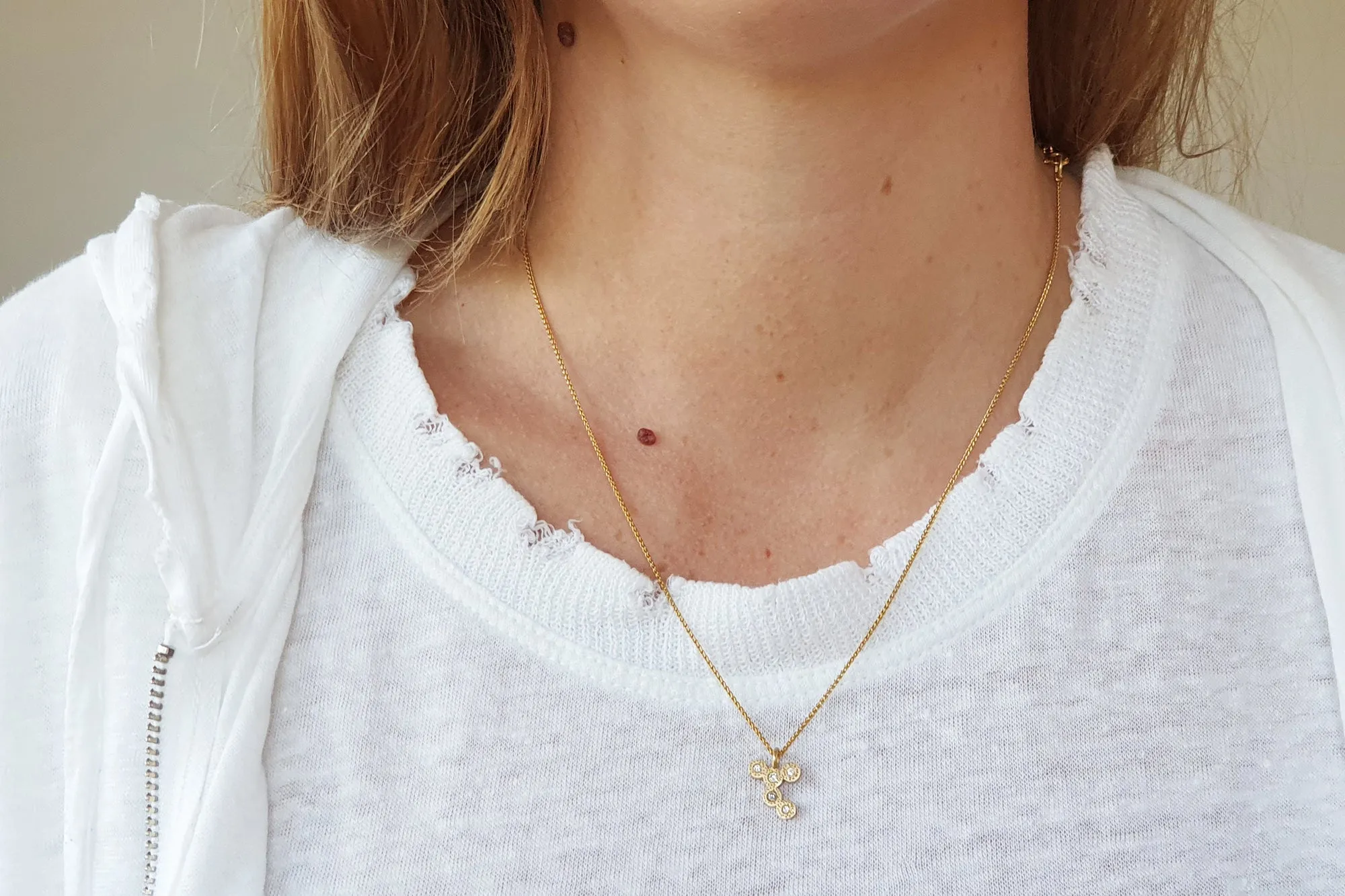 Diamonds 18k Gold Necklace